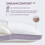 DreamFit - Memory Foam Max Cooling Pillow With Washable Cover
