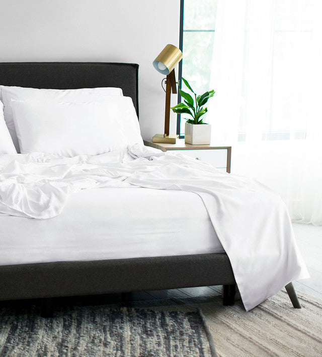 Cariloha Resort Percale Bamboo Bed Sheet Set