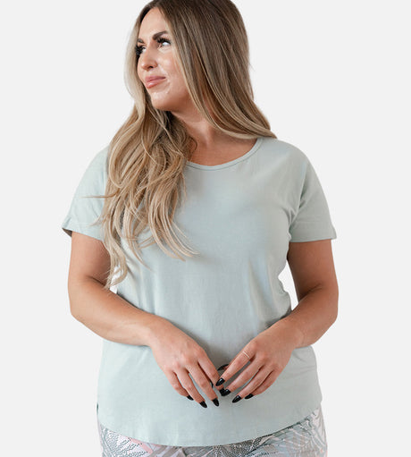 Women's Bamboo Sleep Dolman - V-Neck