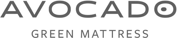 Avocado Green logo, representing eco-friendly bedding products, relevant to Jacksonville Bedding's commitment to quality and transparency in mattress purchases.