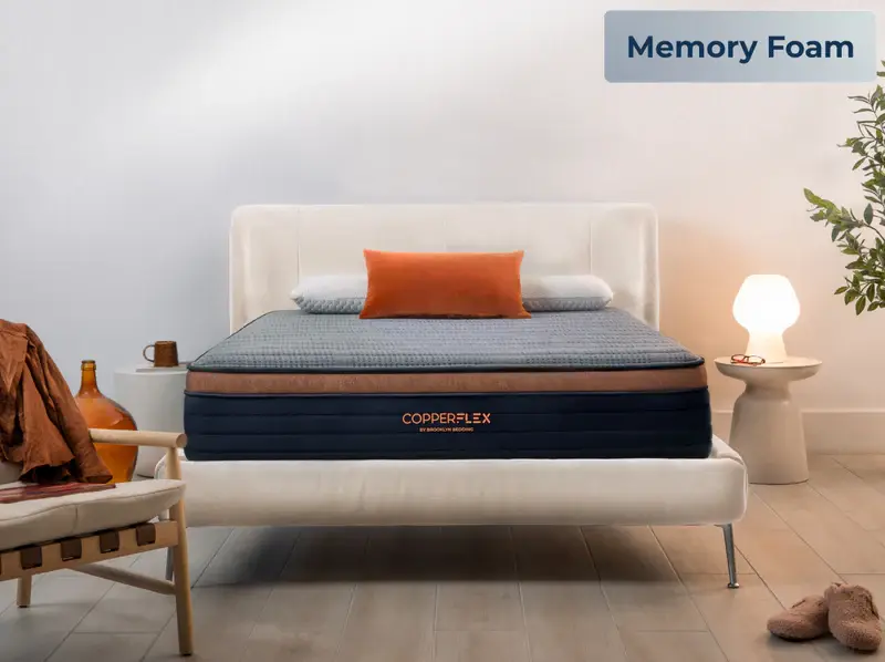 Brooklyn Bedding Copper Flex Hybrid 1 Brooklyn Bedding Copper Flex Hybrid