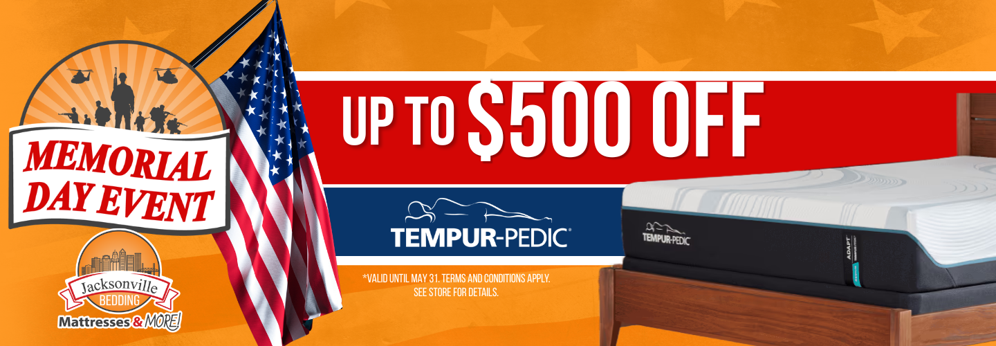500 OFF TEMPURPEDIC